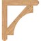 Ekena Millwork Westlake Craftsman Smooth Bracket, Western Red Cedar, 5 1/2"W x 40"D x 44"H BKT06X40X44WTL04SWR - alternate 3